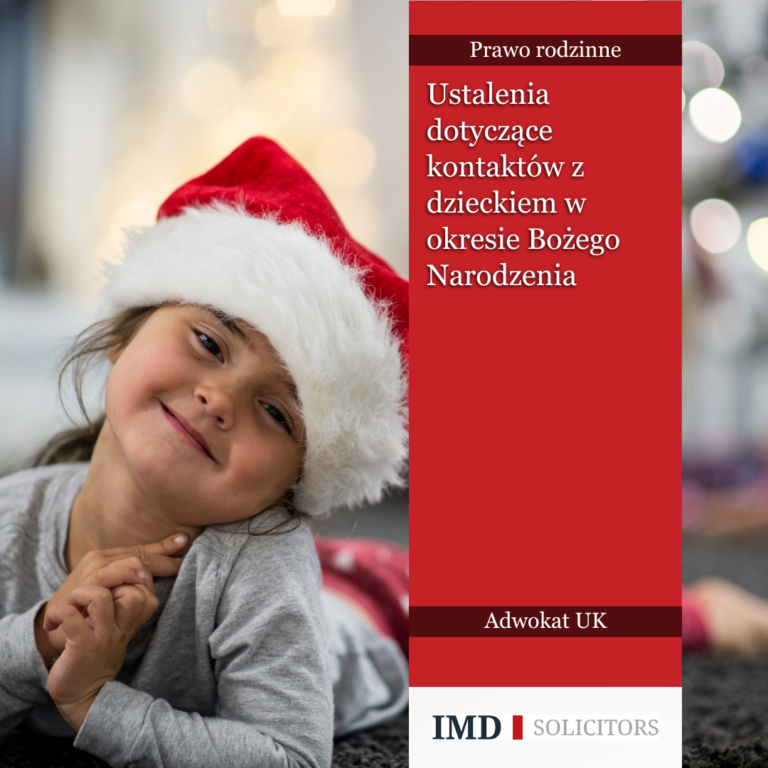 Ustalenia dotyczące kontaktów z dzieckiem w okresie Bożego Narodzenia