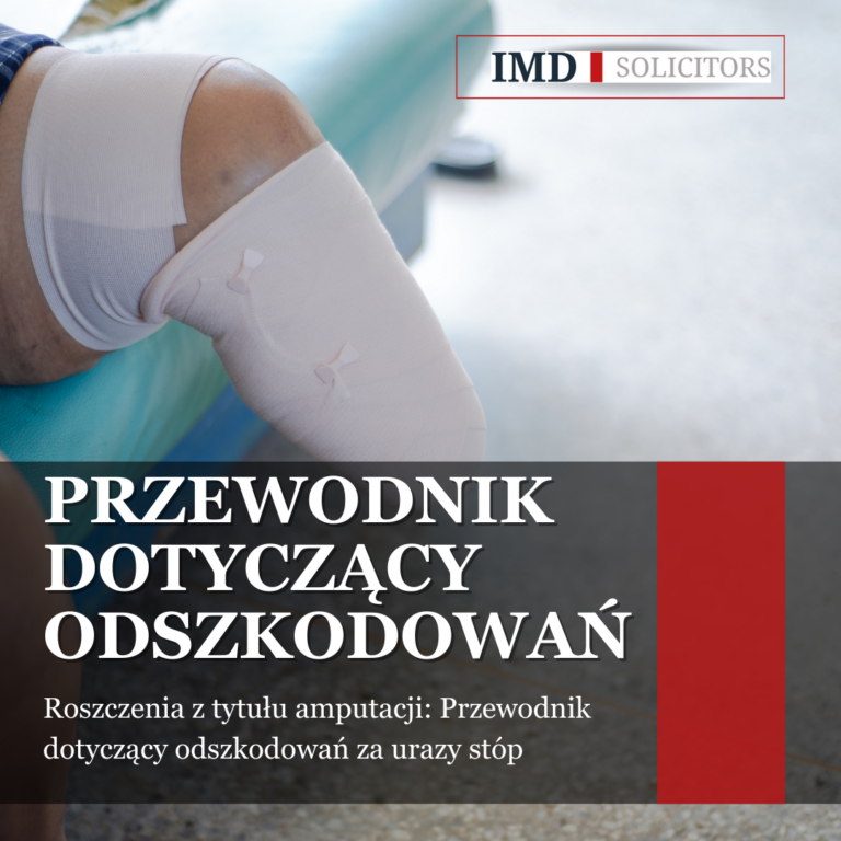 odszkodowanie za urazy stóp